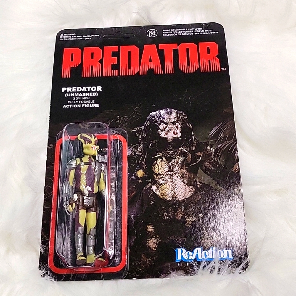 Predator Unmasked Action Figure - Green & Black -